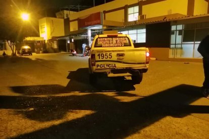 La policía investiga el atentado de Héctor Javier Cangá Sánchez.