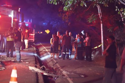 Accidente de tránsito dejó algunos heridos.