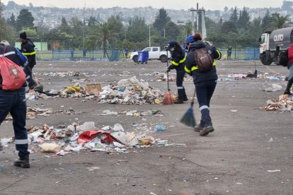 Este miércoles 7 de diciembre3 se realiza un operativo especial en el parque Bicentenario.