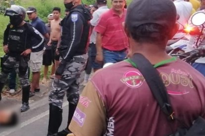 En el sector no lograban reconocer a la víctima como uno de sus vecinos.