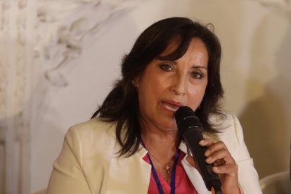 Dina Boluarte es la presidente de Perú.