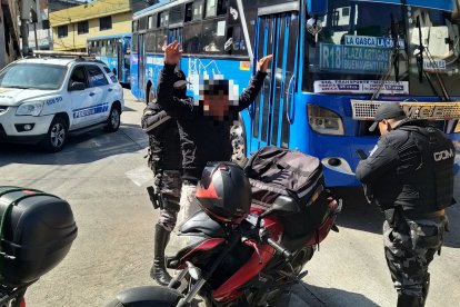 La Policía intensificó los patrullajes por este sector.