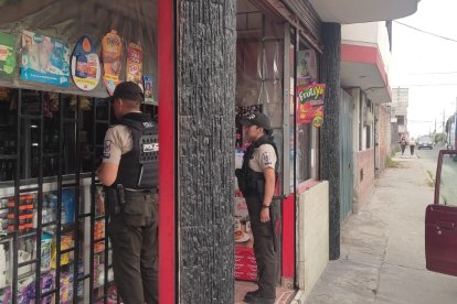 La Policía reforzó la seguridad en el sector donde ocurrió el crimen.