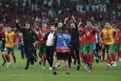 Marruecos se convirtió en la primera selección africana en llegar a semifinales del Mundial.