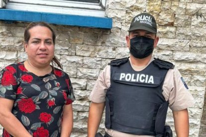 Los uniformados del distrito policial Eloy Alfaro lograron que Paca fuera detenido.