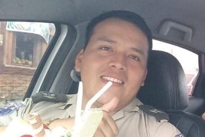 El agente se encontraba en sus días libres y había llegado a la casa de unos parientes.