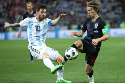 Lionel Messi y Luka Modric repetirán su duelo en un Mundial, pero esta vez con el pase a la disputa del título como gran premio.