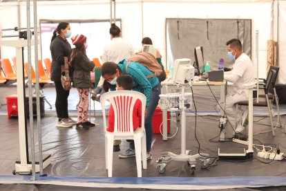 Las atenciones pediátricas aumentaron un 300 % en las últimas semanas.