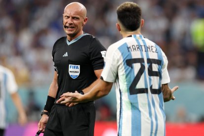 El árbitro polaco Szymon Marciniak será el encargado de dirigir la final entre Argentina y Francia.