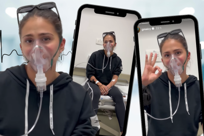 La cantante colombiana recibió terapias respiratorias.