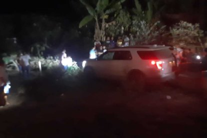 Las víctimas viajaban en un vehículo con placa de Pichincha.