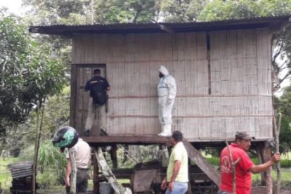 El delito juzgado se cometido dentro de un inmueble del recinto El Garzal del cantón Vinces, provincia de Los Ríos.