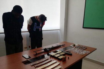 Guayaquil: dos presuntos extorsionadores fueron capturados