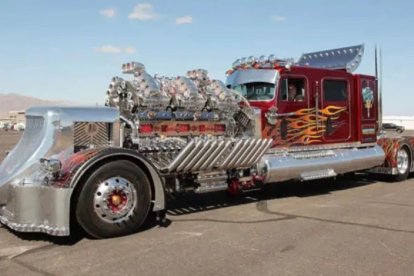 Este es el camión que ha sido avaluado en más de 13 millones de dólares.