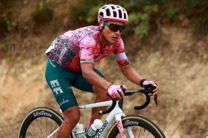 Jonathan Caicedo forma parte del equipo EF Education-EasyPost desde 2019. Está por iniciar su quinta temporada.
