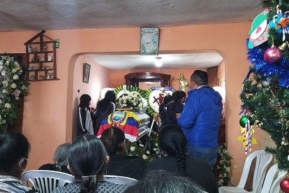 La despedida de las mujeres montañistas fue en la casa donde vivían, en el sur de Quito.