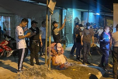 La madre del chico gritaba que “se le había acabado la vida”.