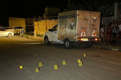 En el ataque a John Stalin Palma habrían usado un arma de fuego tipo fusil.