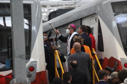 En los talleres y cocheras ubicadas en Quitumbe, el evento fue parte del inicio de la apertura.