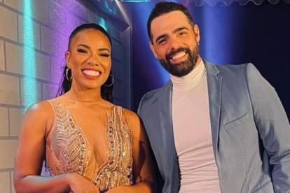 Denisse Angulo y Ronald Farina, presentadores de Soy el Mejor