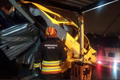 Ocurrió en el sur de Quito, un hombre fue hospitalizado y se está delicado.