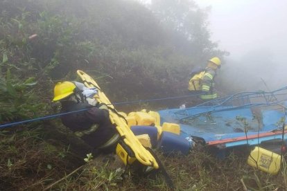 Un muerto fue el saldo del accidente de tránsito.