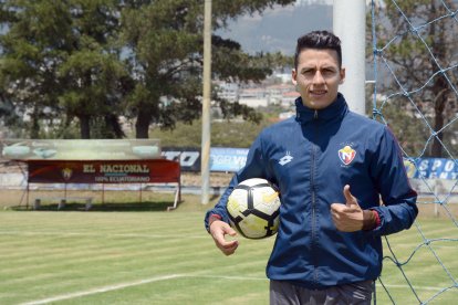 Manu Balda tuvo en El Nacional su mejor campaña en el país, entre  los años 2017 y 2019.