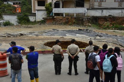 Una de las primeras medidas adoptadas fue el cierre de las calles.