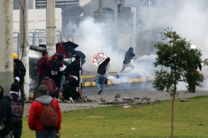Hubo heridos y muertos durante el paro nacional.