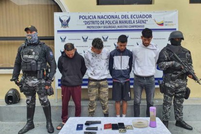 Los sospechosos vivían en el mismo domicilio donde los capturaron con la evidencia.