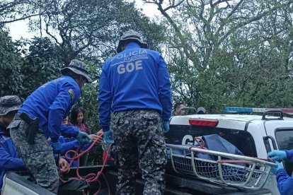 Un transeúnte vio a un perro con una pierna y así localizaron al hombre desaparecido.