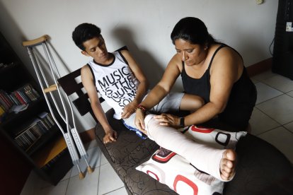 La recuperación de Argeny podría tardar unos seis meses, según los médicos.