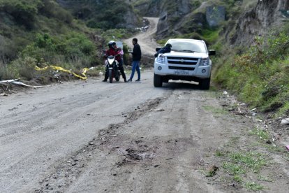El cadáver fue hallado en un camino de tercer orden.