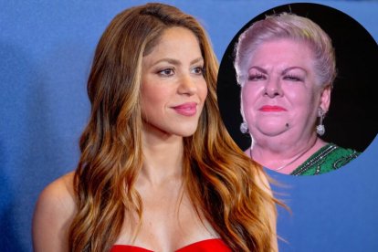 Shakira encuentra el apoyo de la mexicana Paquita la del Barrio.