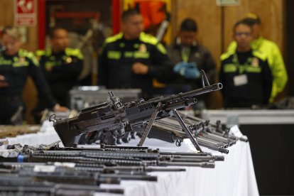 Las autoridades revelan que este sido el mayor decomiso de los últimos años en el país a las disidencia de las FARC en Nariño.