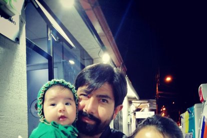 Los tres estuvieron juntos en Salcedo, Cotopaxi, desde diciembre hasta los primeros días de enero.