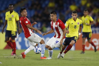 La selección de Colombia no pudo en el arranque del Sudamericano sub-20 frente a Paraguay.