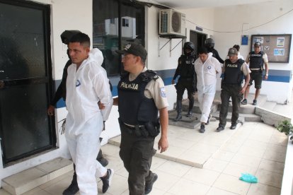 Los detenidos se encontraban en el Puerto Principal. Luego de su captura fueron llevados hacia Milagro para la audiencia respectiva.