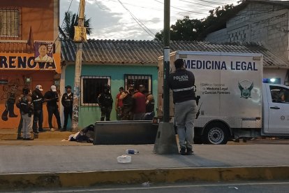 El crimen se produjo en la parte céntrica de la parroquia Muey.