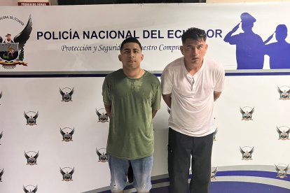 Los dos detenidos registran antecedentes penales, de acuerdo al sistema de la Función Judicial.