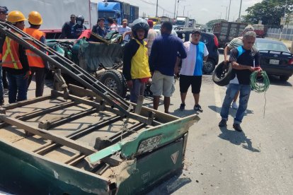 Guayaquil: fueron reportados 100 siniestros de tránsito en el fin de semana