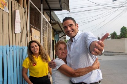 El actual alcalde de Samborondón espera ser reelegido el próximo 5 de febrero.