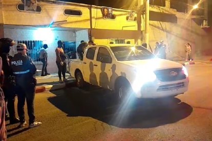 La policía busca indicios de dos ataques ocurridos la noche del martes 24 de enero de 2023.