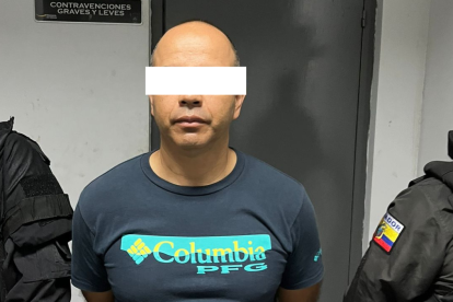 Thelmo Pezantes es el oficial de Buena Fe que tendría acusado de delincuencia organizada.