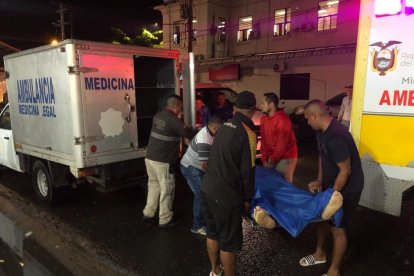 José Sobenis recibió varios disparos en la espalda y lo llevaron a una clínica, donde falleció.