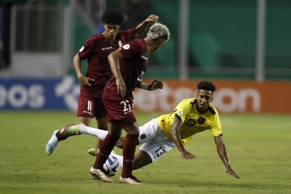 La selección de Ecuador jamás pudo romper la marca impuesta por el combinado de Venezuela.
