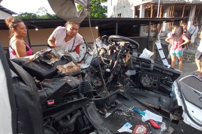 Darío García se trasladaba en un vehículo tipo buseta al momento del accidente, cuando aparentemente se impacto con una ranchera de manera frontal.