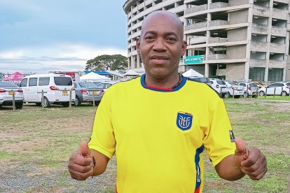 Harry Cuero es colombiano, pero a sus 19 años vivió e Guayaquil, porque jugó en las reservas de Barcelona.