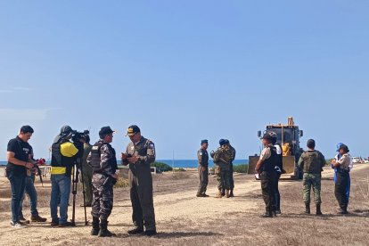 Entre 800 y 900 metros de longitud tenían las infraestructuras.