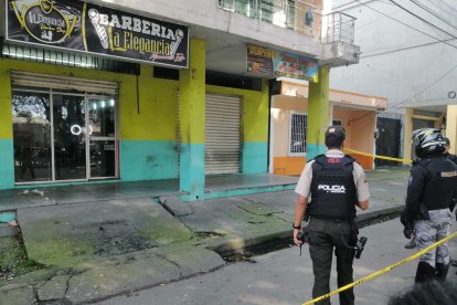Uno de los ataque se registró en una barbería de la parroquia San Camilo.